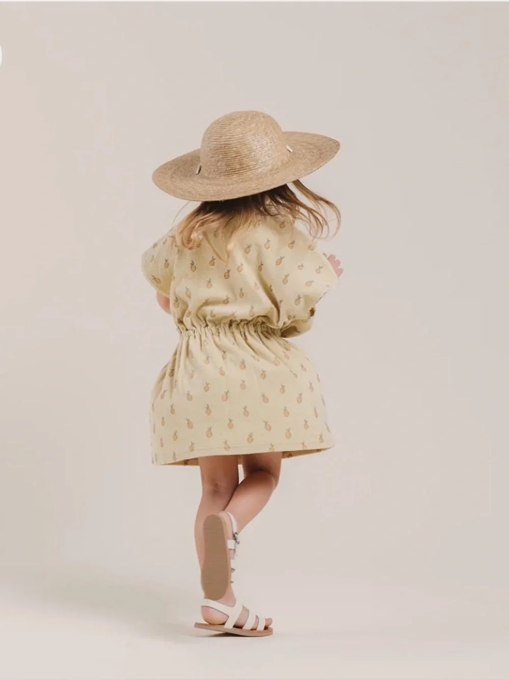 NWT Rylee Cru Lemon Terry Kaftan Sz 6/7Y